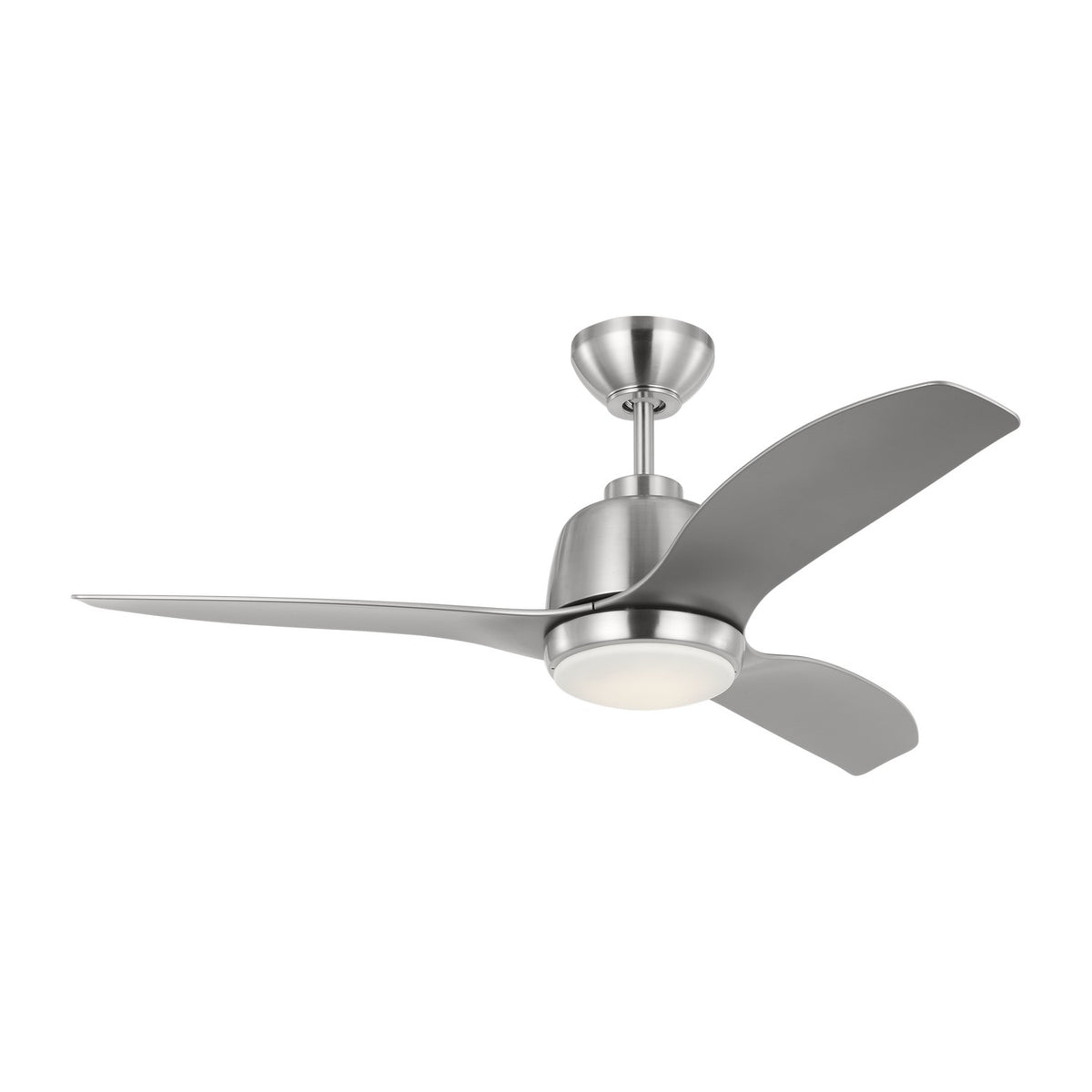 Visual Comfort Fan - 3AVLR44BSD - 44" Ceiling Fan - Avila 44 LED - Brushed Steel