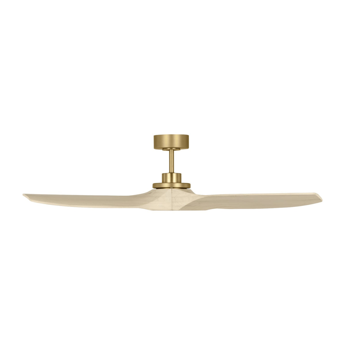 Visual Comfort Fan - 3CLNSM52BBSWWO - 52" Ceiling Fan - Collins Smart 52 - Burnished Brass