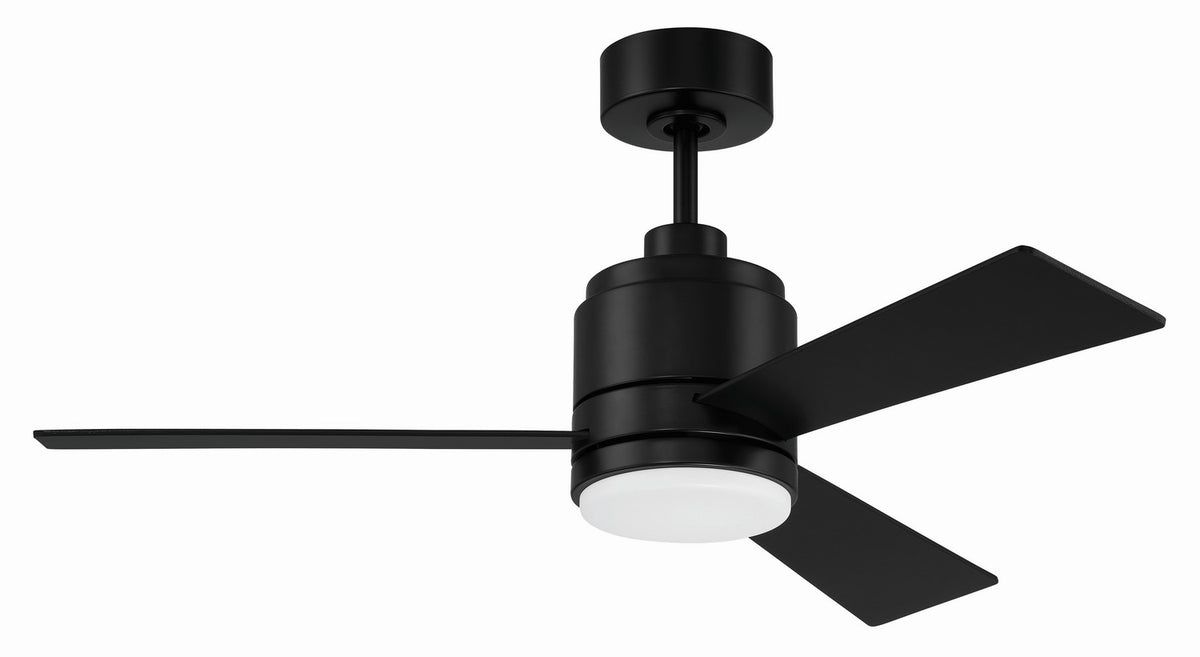 Craftmade - MCY42FB3 - 42" Ceiling Fan - McCoy 42 3 Blade - Flat Black