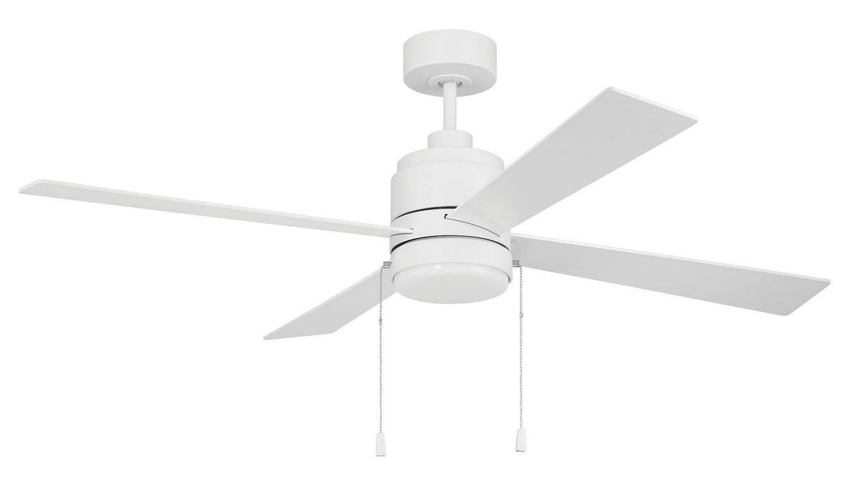 Craftmade - MCY52W4-PC - 52" Ceiling Fan - McCoy 52 4 Blade with Pull Chains - White