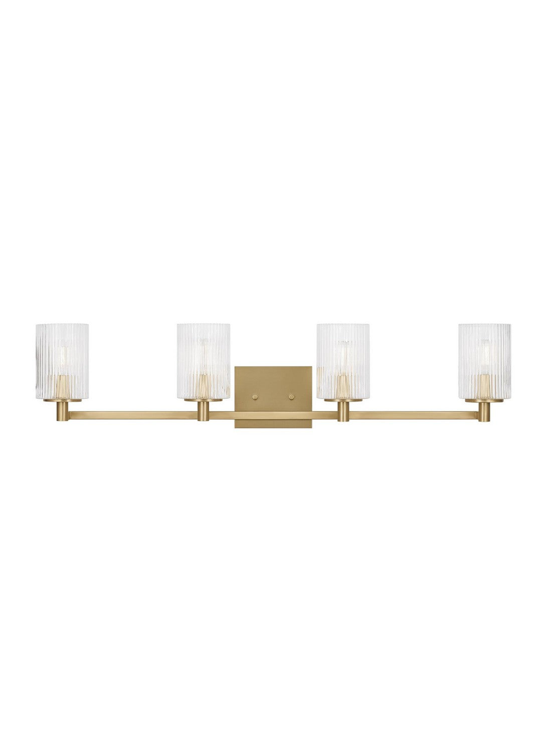 Generation Lighting - GLV1044SB - Four Light Wall / Bath - Lando - Satin Brass