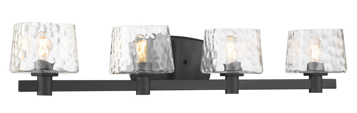 Minka-Lavery - 2234-66A - Four Light Bath Vanity - Drysdale - Coal Black