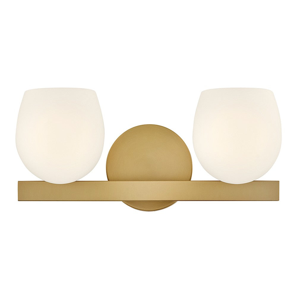 Hinkley - 57022LCB-LL - LED Vanity - Mae - Lacquered Brass