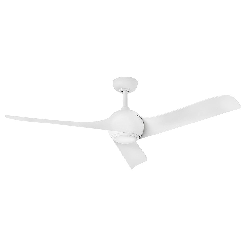 Hinkley - 907256FMW-LDD - 56"Ceiling Fan - Tiburon - Matte White
