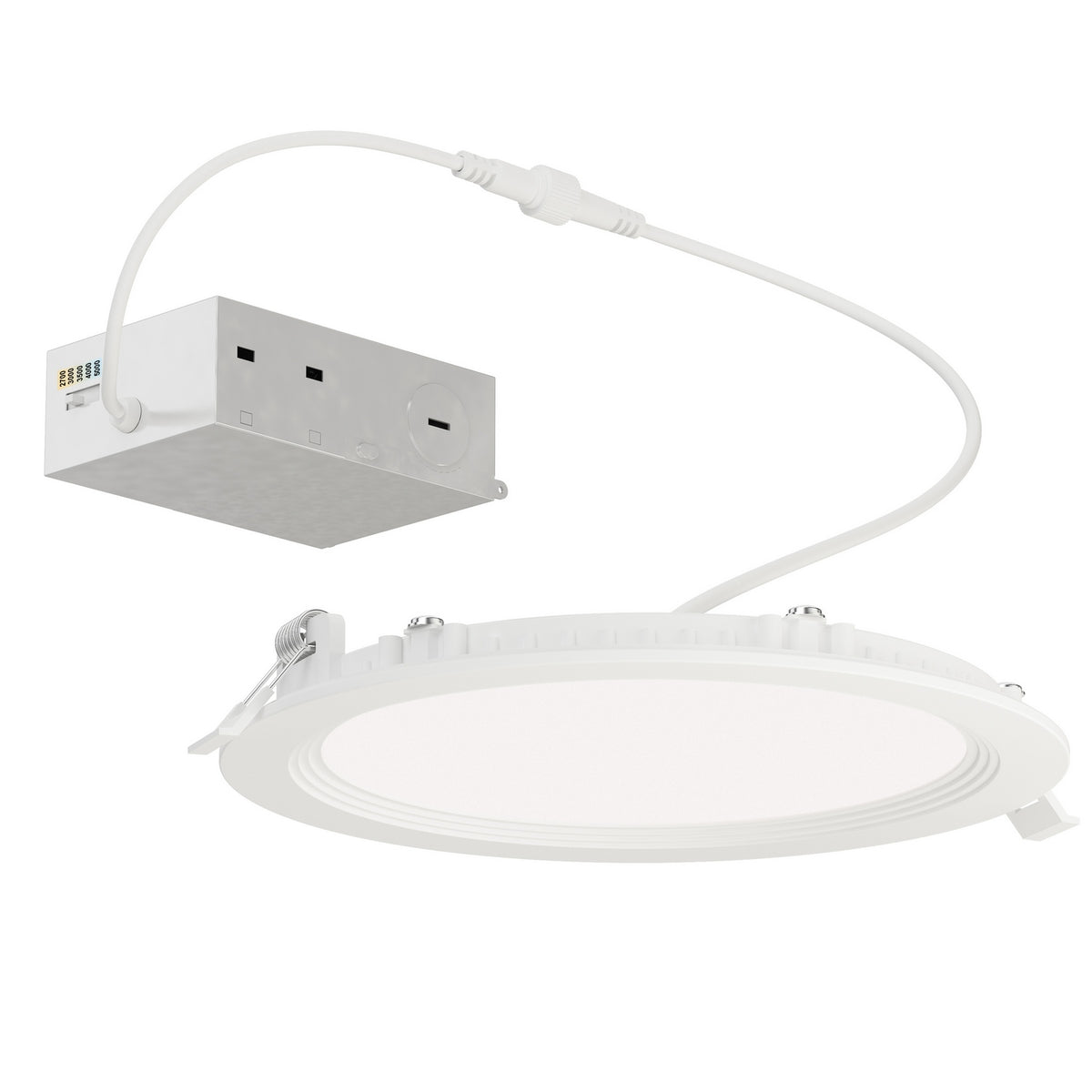 Maxim - 67727WTWT - LED Recessed - Slim Baffle - White