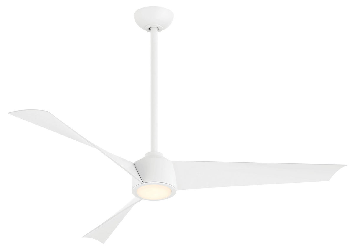 Minka Aire - F774L-WHF - 56"Ceiling Fan - Pike - Flat White