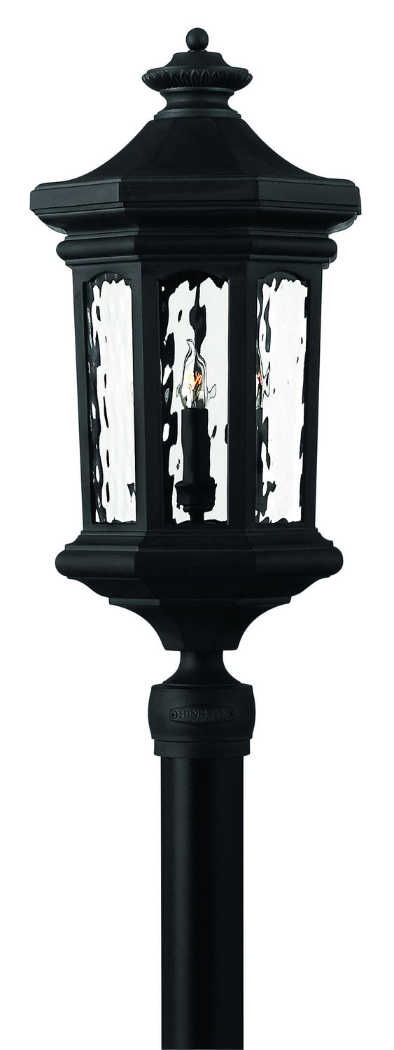 Hinkley - 1601MB - LED Post Top or Pier Mount Lantern - Raley - Museum Black