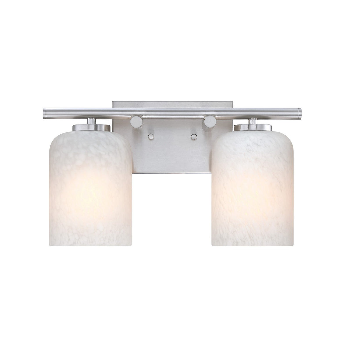 Designers Fountain - D338M-2B-BN - Two Light Vanity - Bluestone Ridge - Brushed Nickel