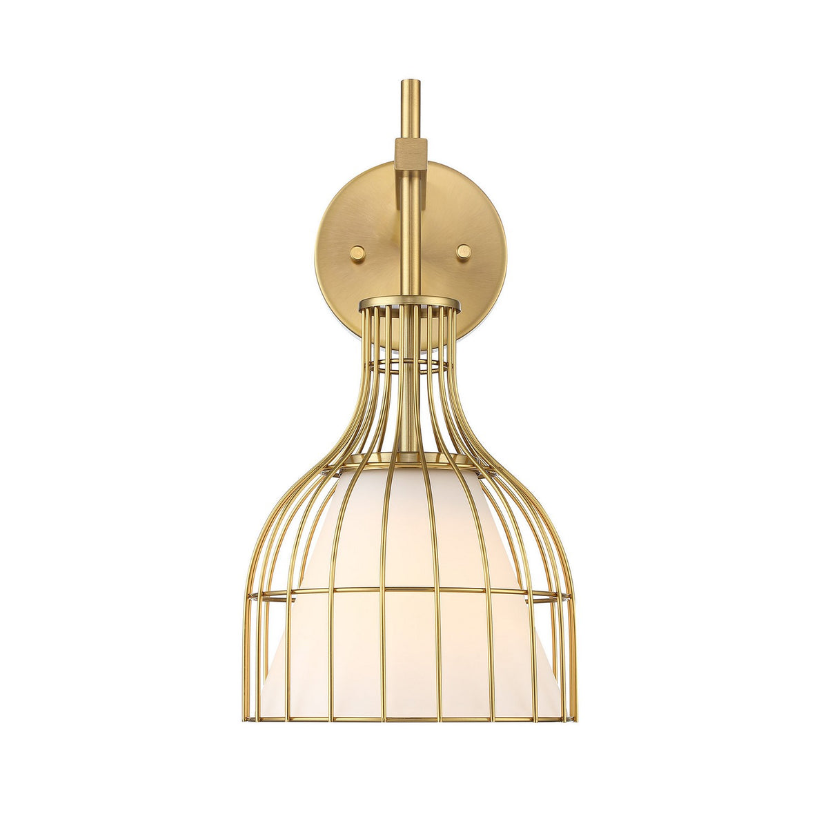 Designers Fountain - D340M-WS-BG - One Light Wall Sconce - Evensong - Burshed Gold
