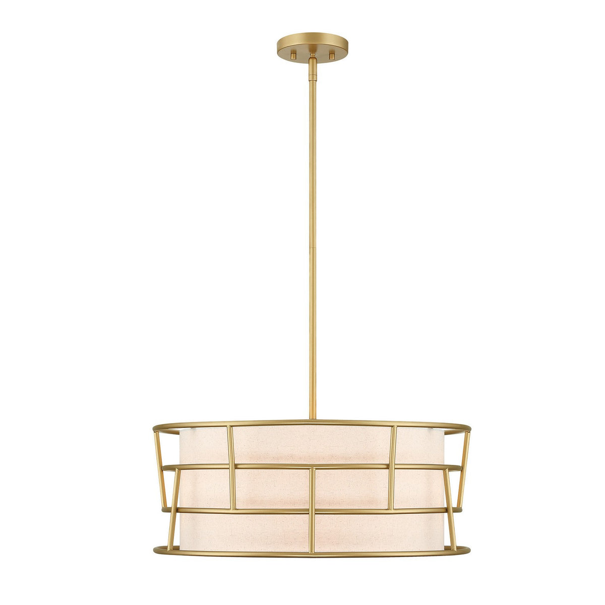 Designers Fountain - D344M-22P-GM - Three Light Pendant - Aria Falls - Gold Matte