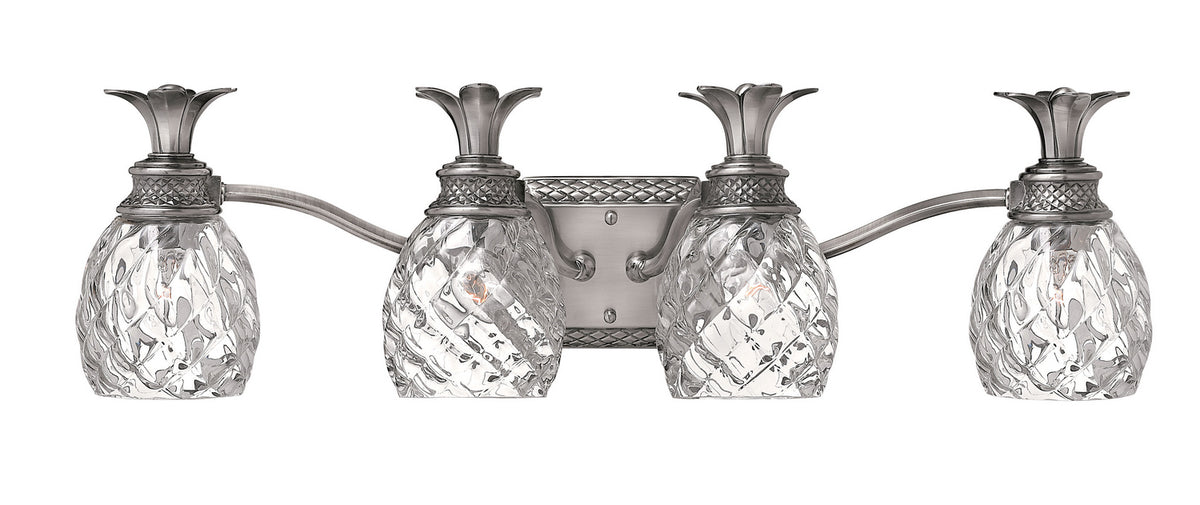 Hinkley - 5314PL - LED Vanity - Plantation - Polished Antique Nickel