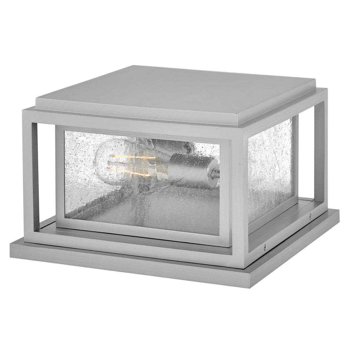 Hinkley - 1008SI-LV - LED Pier Mount - Republic - Satin Nickel