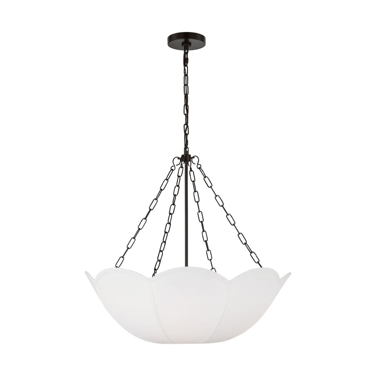 Visual Comfort Studio - AC1163AI - Three Light Chandelier - Stassi - Aged Iron