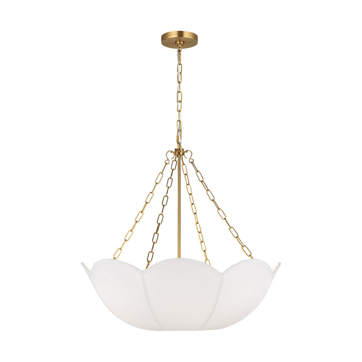 Visual Comfort Studio - AC1163BBS - Three Light Chandelier - Stassi - Burnished Brass