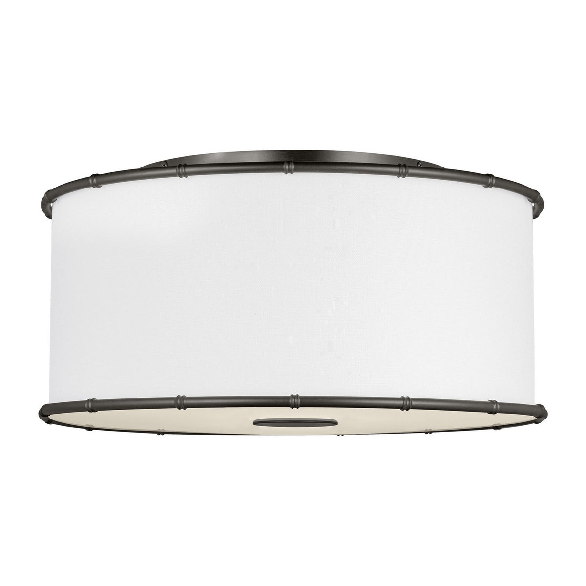 Visual Comfort Studio - AF1182AI - Two Light Flush Mount - Aldric - Aged Iron