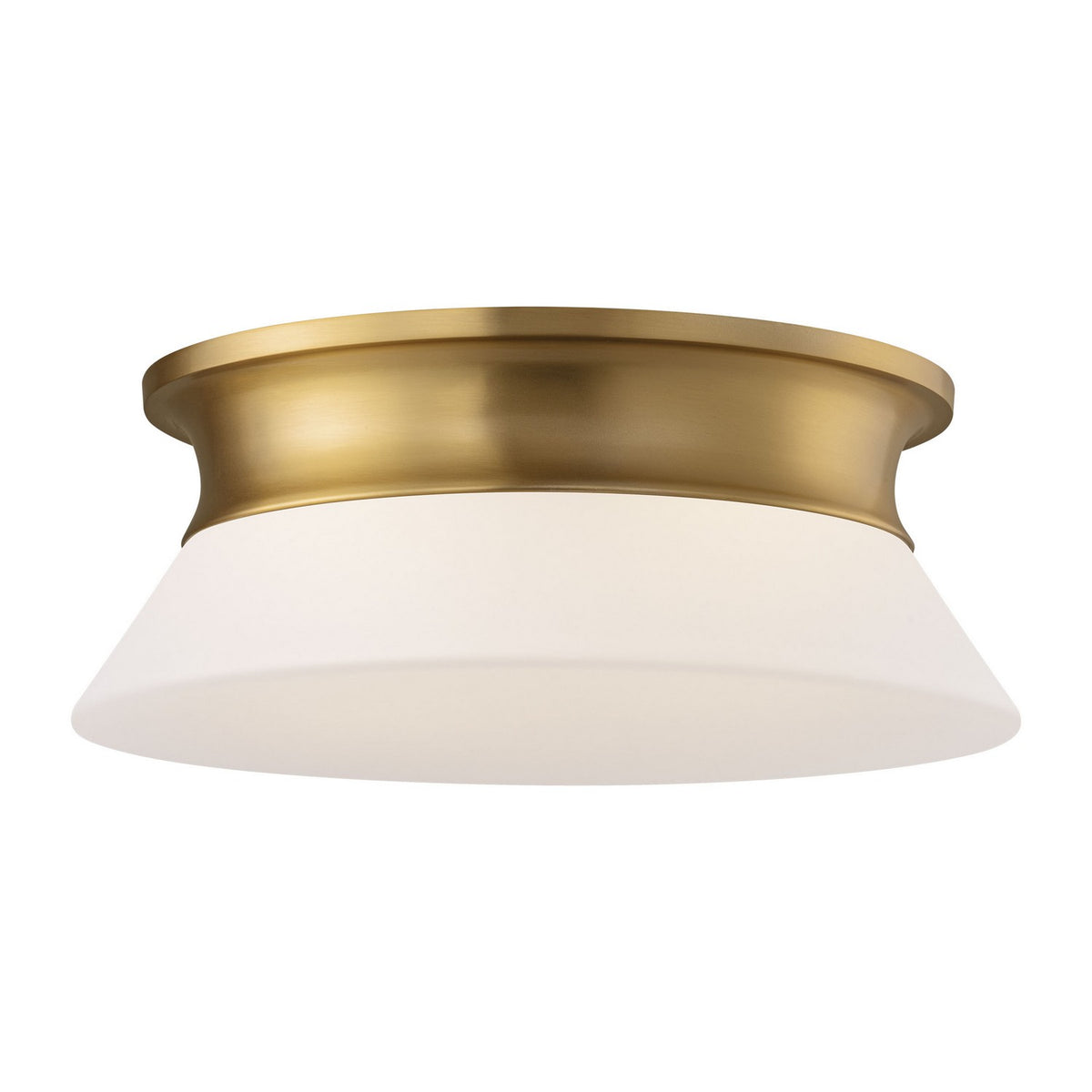 Visual Comfort Studio - AF1192BBS - Two Light Flush Mount - Panos - Burnished Brass