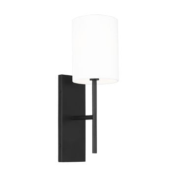 Visual Comfort Studio - BW1021MBK - One Light Wall Sconce - Key - Midnight Black
