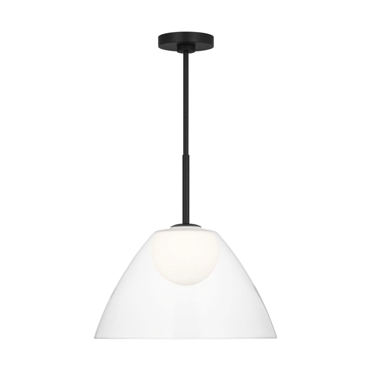 Visual Comfort Studio - DJP1251MBK - One Light Pendant - Suma - Midnight Black