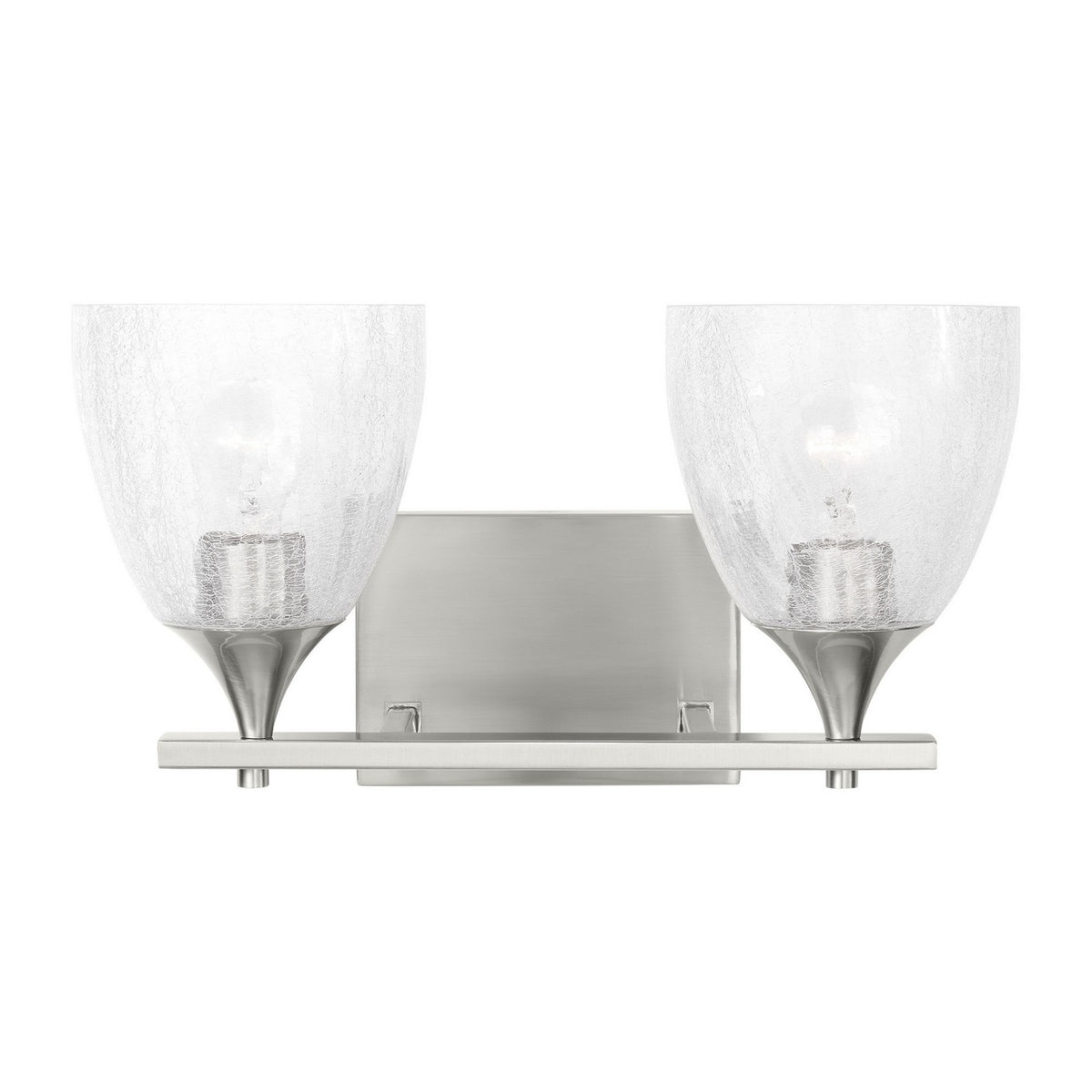 Visual Comfort Studio - DJV1022BSCKG - Two Light Vanity - Toffino - Brushed Nickel