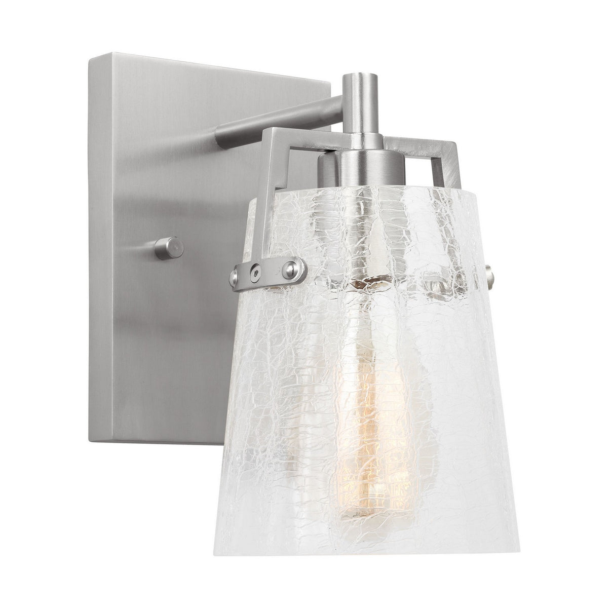 Visual Comfort Studio - DJV1031BSCKG - One Light Wall Sconce - Crofton - Brushed Nickel