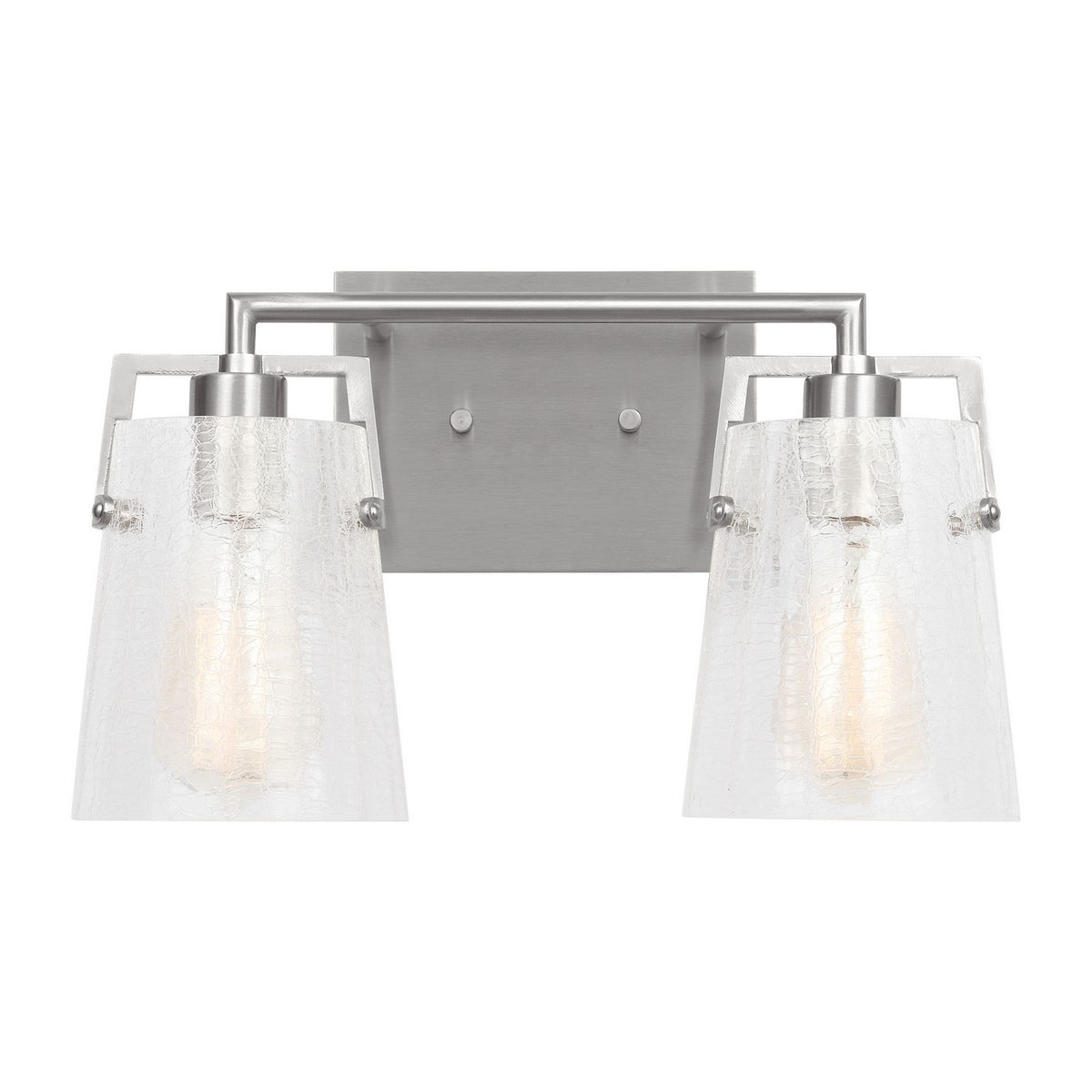 Visual Comfort Studio - DJV1032BSCKG - Two Light Vanity - Crofton - Brushed Nickel