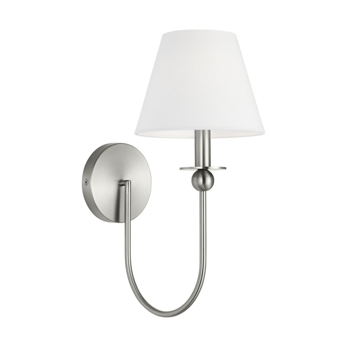 Visual Comfort Studio - DJW1111BS - One Light Wall Sconce - Elsay - Brushed Nickel