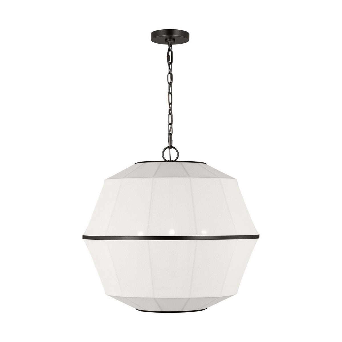 Visual Comfort Studio - EP1463AI - Three Light Lantern - Hikari - Aged Iron
