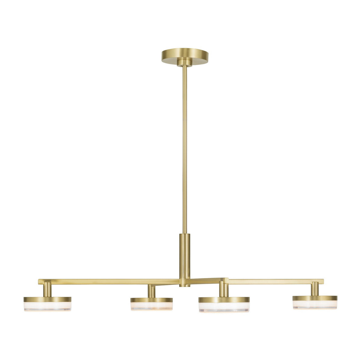 Visual Comfort Studio - SLC1074BBS - LED Chandelier - Khan - Burnished Brass
