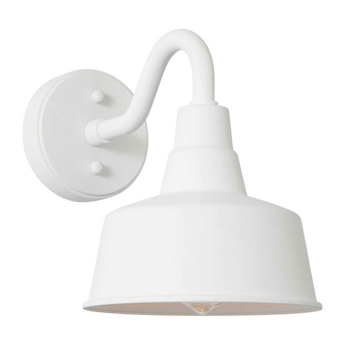 Visual Comfort Studio - SLO1181OTW - One Light Wall Lantern - Barn Light - Outdoor Textured White
