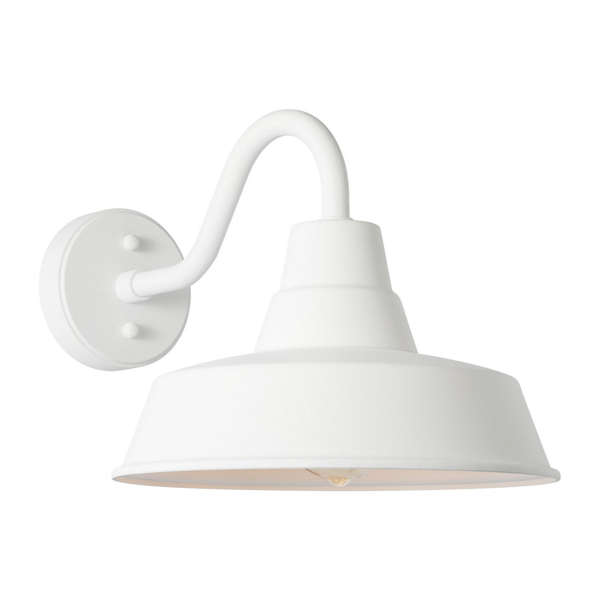 Visual Comfort Studio - SLO1191OTW - One Light Wall Lantern - Barn Light - Outdoor Textured White
