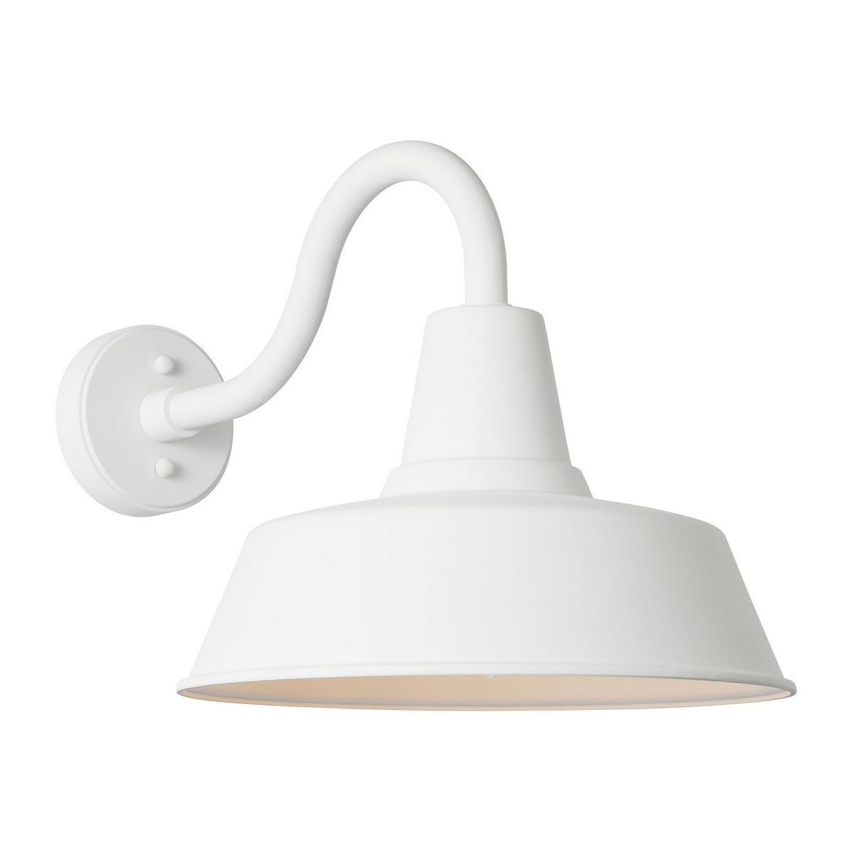 Visual Comfort Studio - SLO1201OTW - One Light Wall Lantern - Barn Light - Outdoor Textured White
