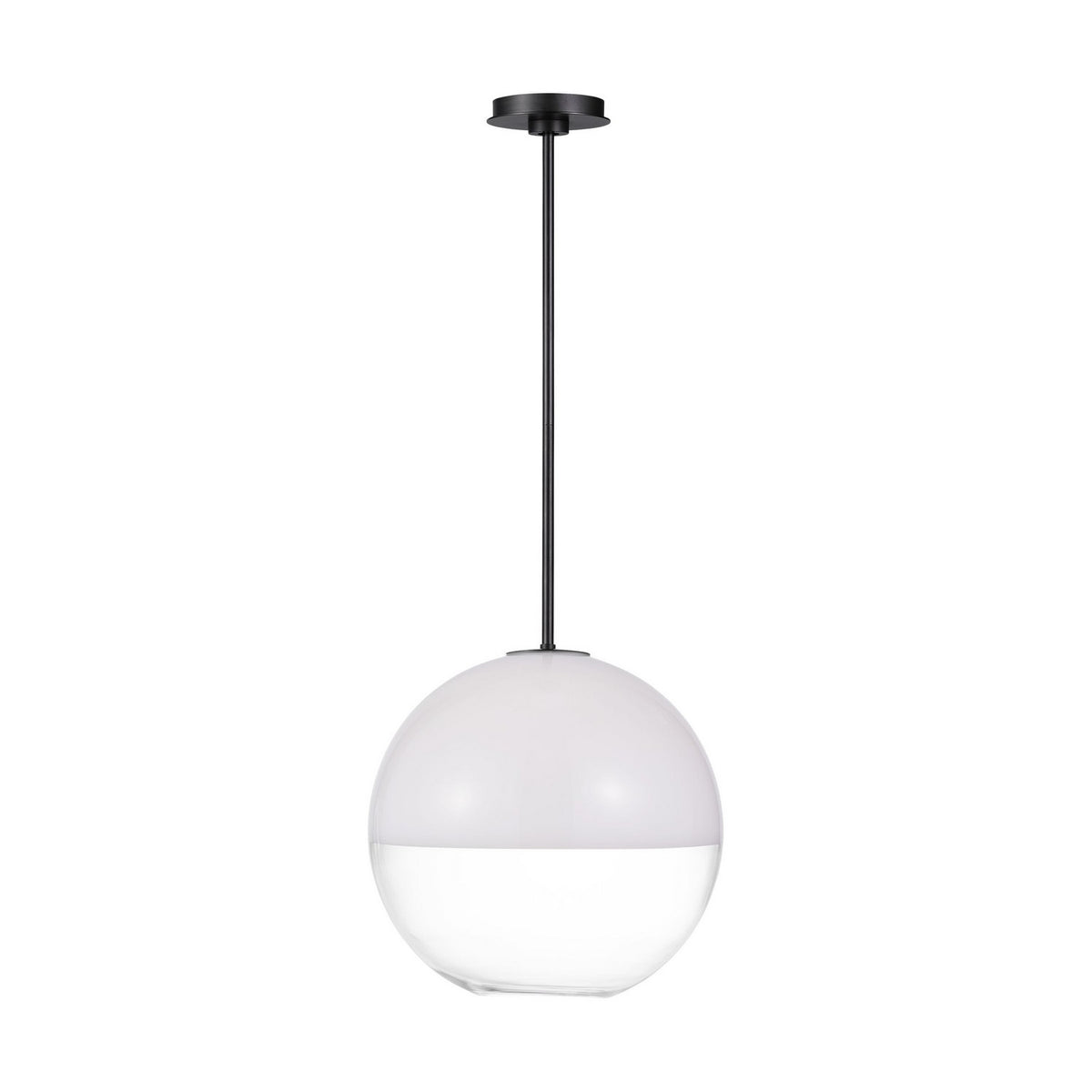 Visual Comfort Studio - SLP1011AI - One Light Pendant - Torian - Aged Iron