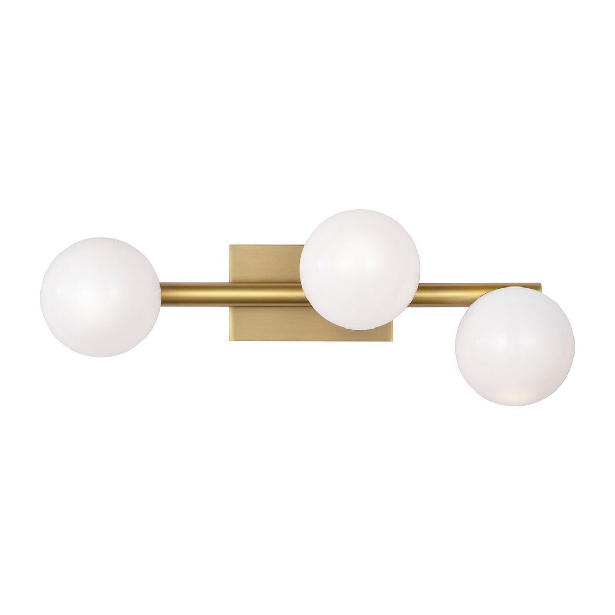 Visual Comfort Studio - SLW1043BBS - Three Light Wall Sconce - Altair - Burnished Brass