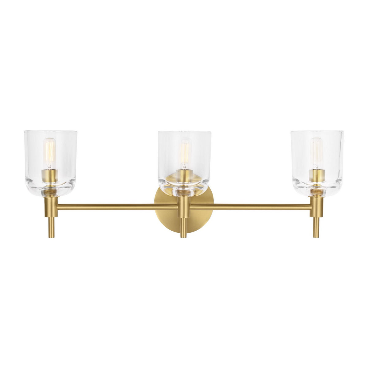 Visual Comfort Studio - TFV1003BBS - Three Light Vanity - Hartley - Burnished Brass