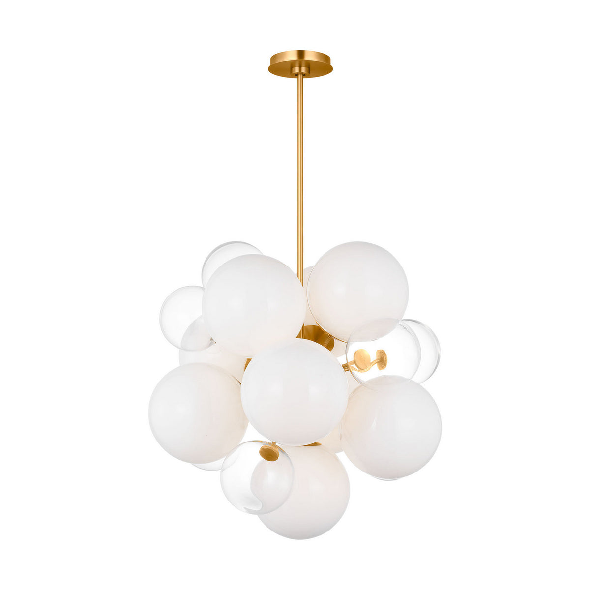 Visual Comfort Studio - KSC1109BBS - Nine Light Chandelier - Aria - Burnished Brass