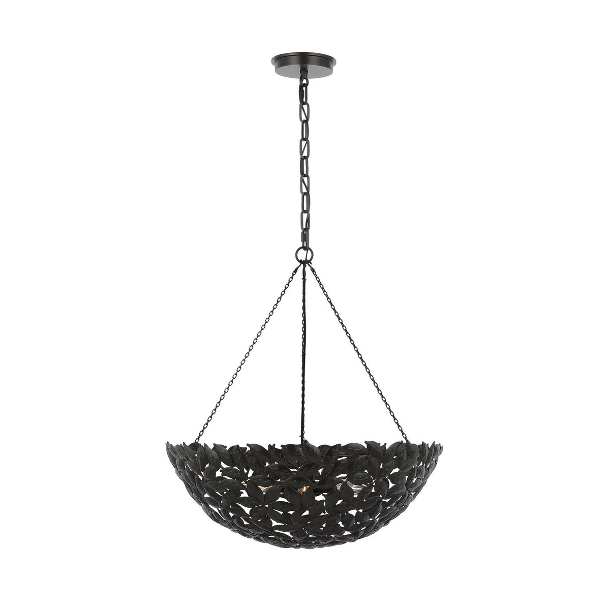 Visual Comfort Studio - AP1186AI - Six Light Pendant - Kelan - Aged Iron