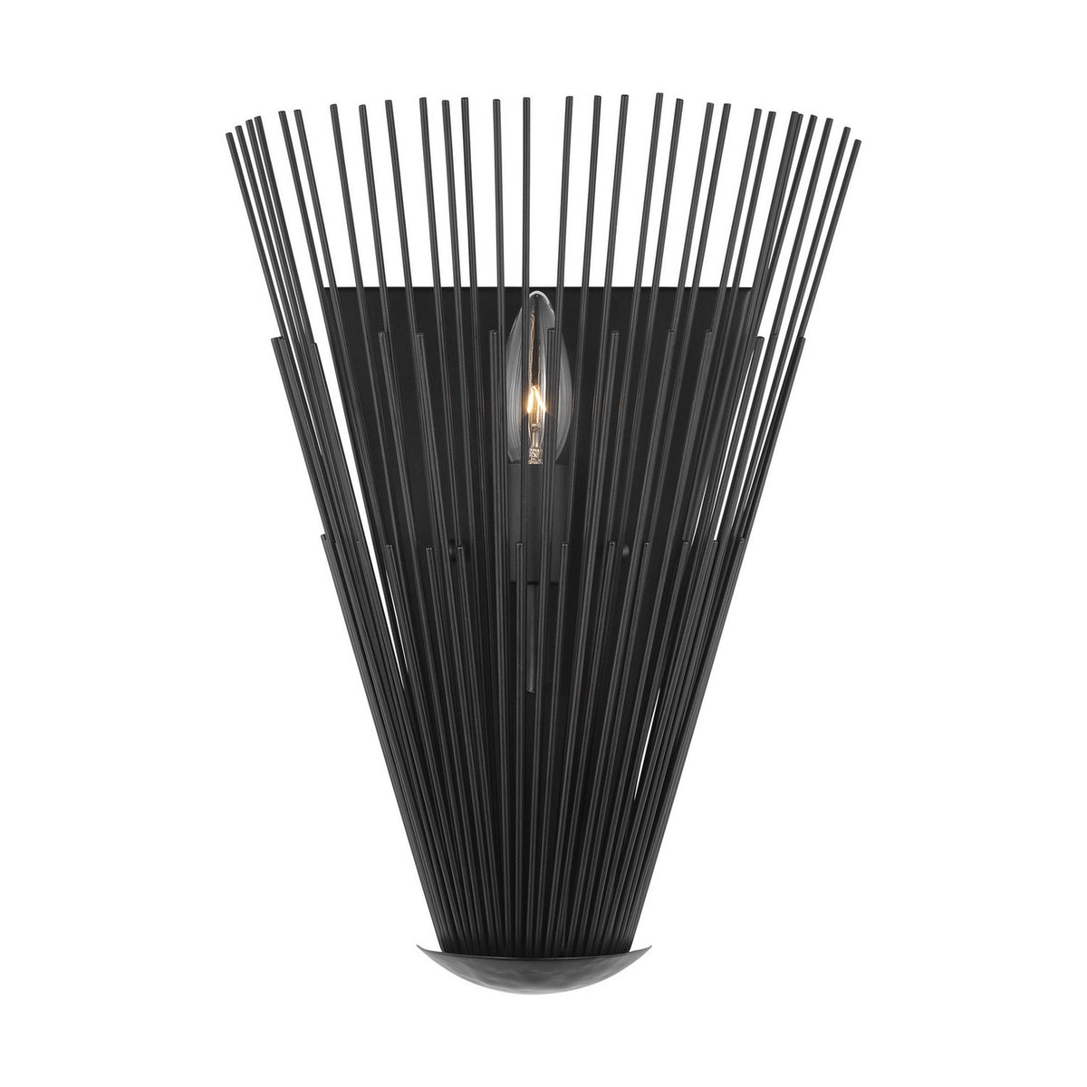 Visual Comfort Studio - AW1101AI - Three Light Pocket Sconce - Helios - Aged Iron