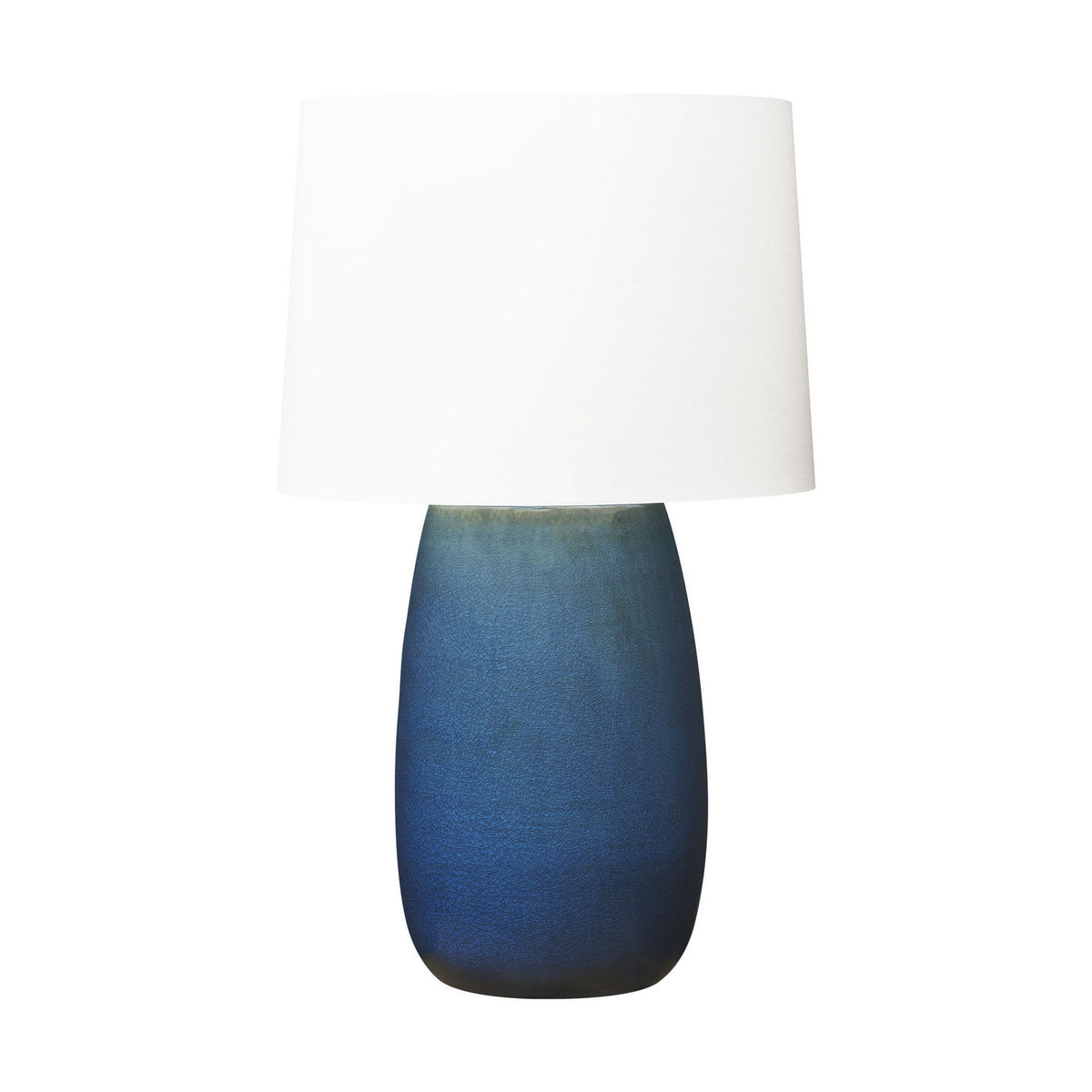 Visual Comfort Studio - BT1081DOC1 - One Light Table Lamp - Roma - Deep Ocean Crackle