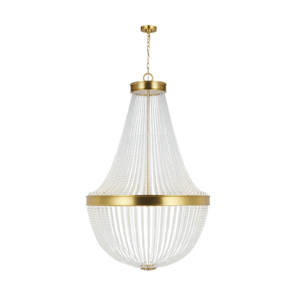 Visual Comfort Studio - CC14912BBS - 12 Light Chandelier - Summerhill - Burnished Brass