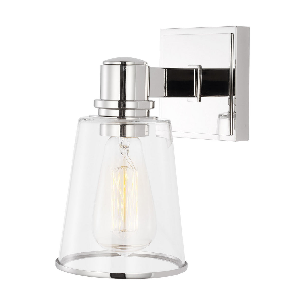 Visual Comfort Studio - CV1031PN - One Light Bath Vanity - Alessa - Polished Nickel