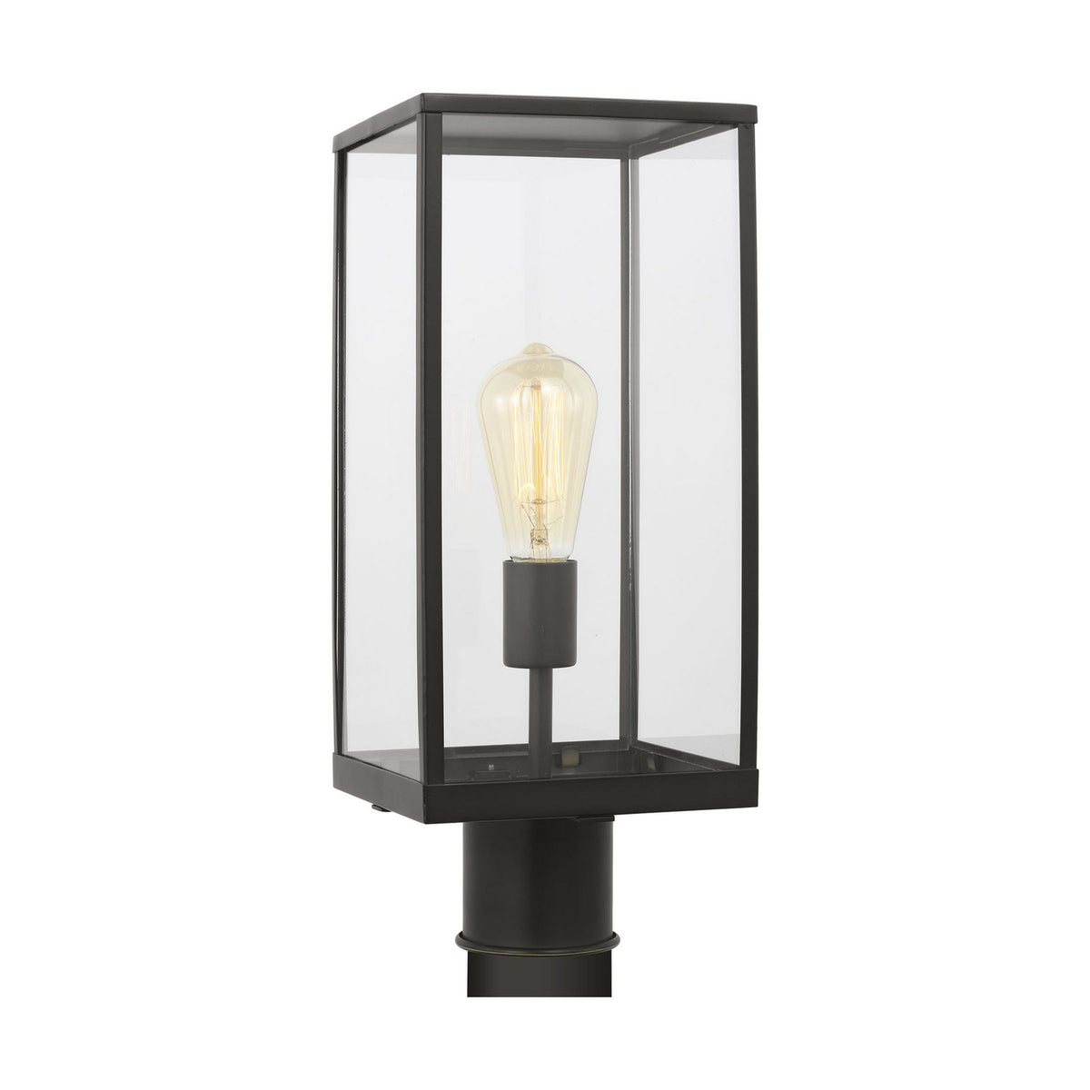 Visual Comfort Studio - DJO1041ANBZ - One Light Post Lantern - Howell - Antique Bronze