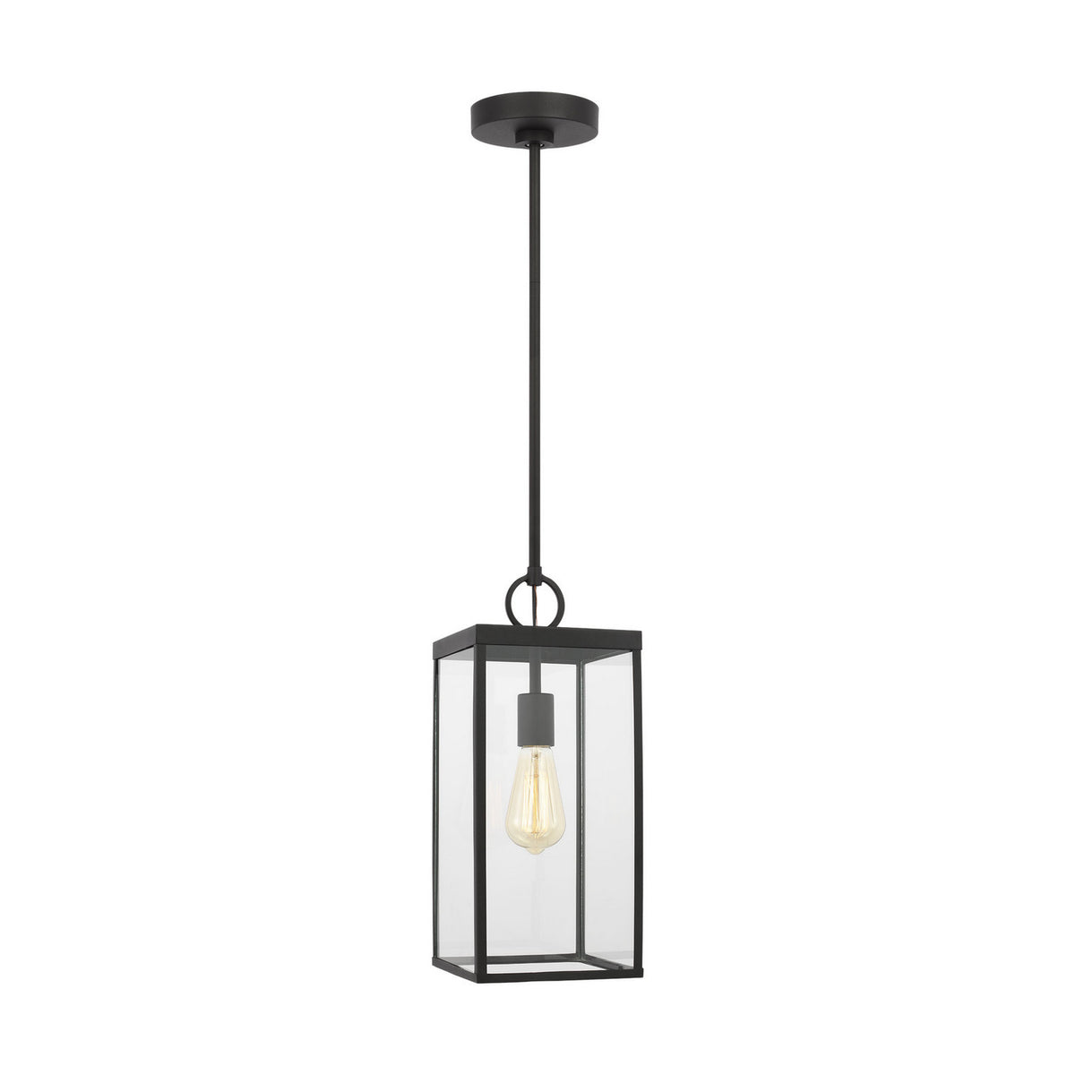 Visual Comfort Studio - DJO1051TXB - One Light Pendant - Howell - Textured Black