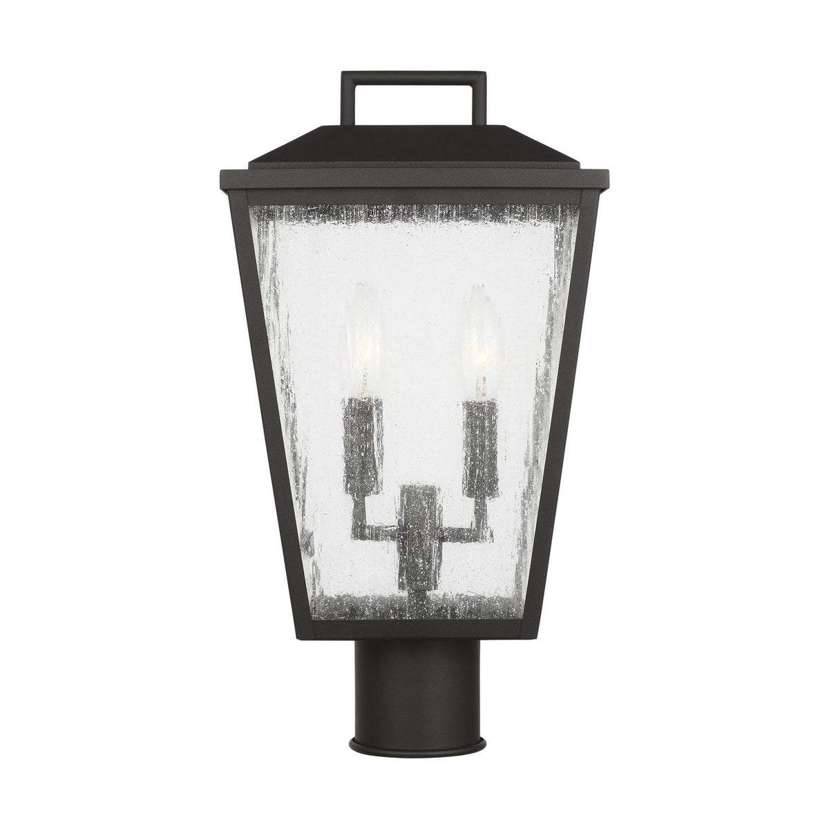 Visual Comfort Studio - DJO1092TXB - Two Light Post Mount - Kennewick - Textured Black