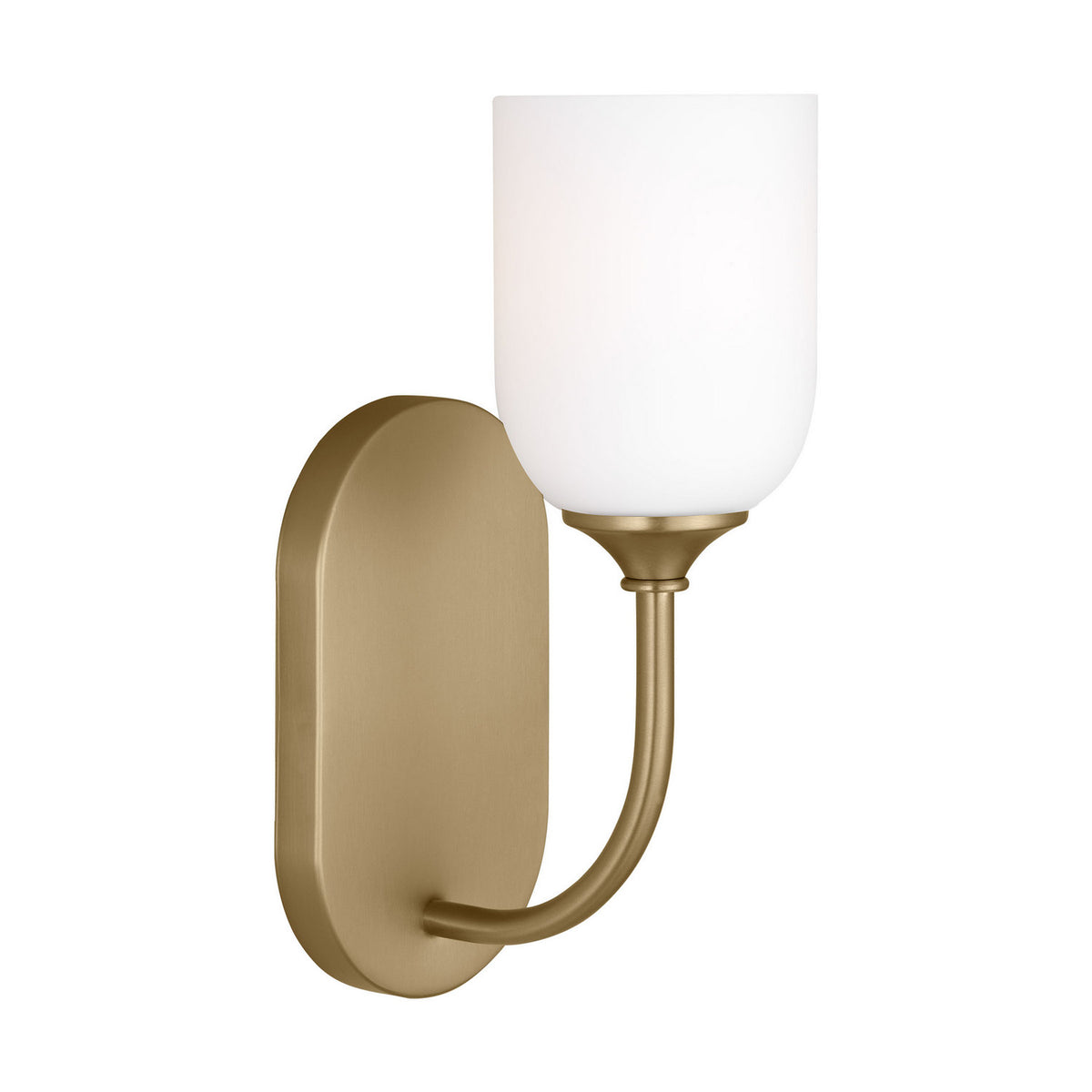 Generation Lighting - GLV1021EN3/SB - One Light Vanity - Emile - Satin Brass
