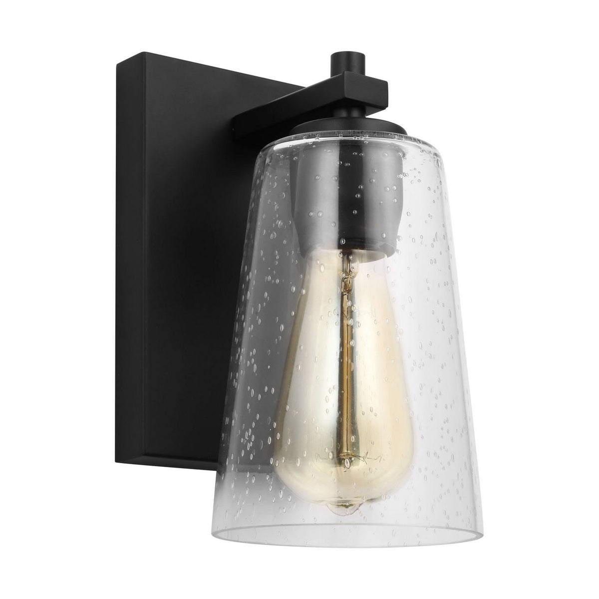 Visual Comfort Studio - VS24301MBK - One Light Wall Sconce - Mercer - Midnight Black