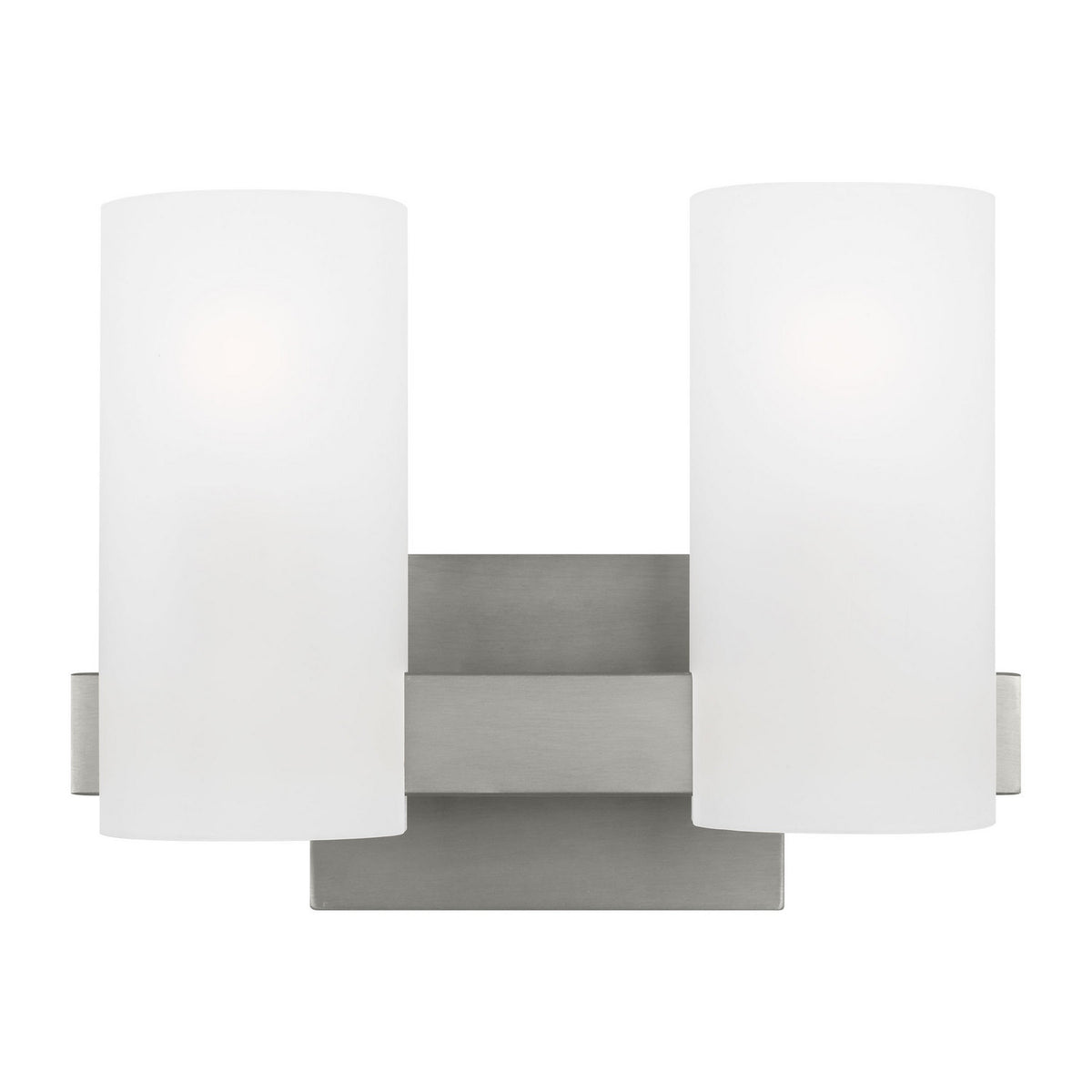 Visual Comfort Studio - DJV1102BS - Two Light Vanity - Rhode - Brushed Steel