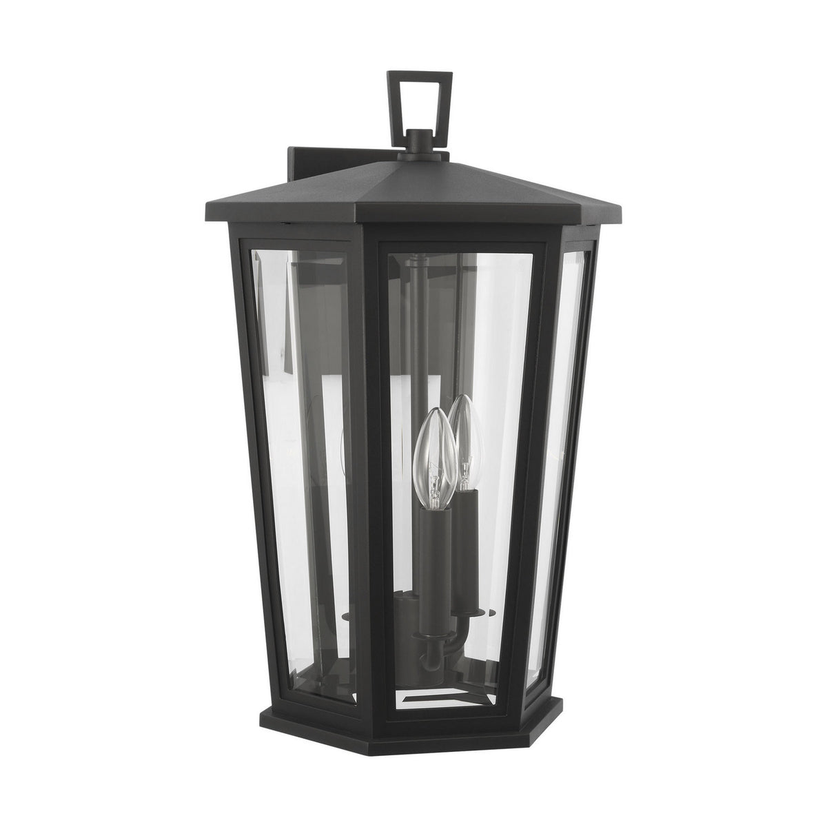 Visual Comfort Studio - SLO1063TXB - Three Light Wall Lantern - Witley - Textured Black