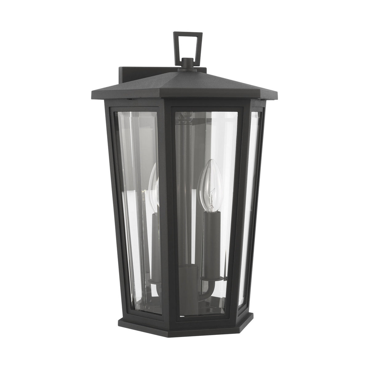 Visual Comfort Studio - SLO1052TXB - Two Light Wall Lantern - Witley - Textured Black