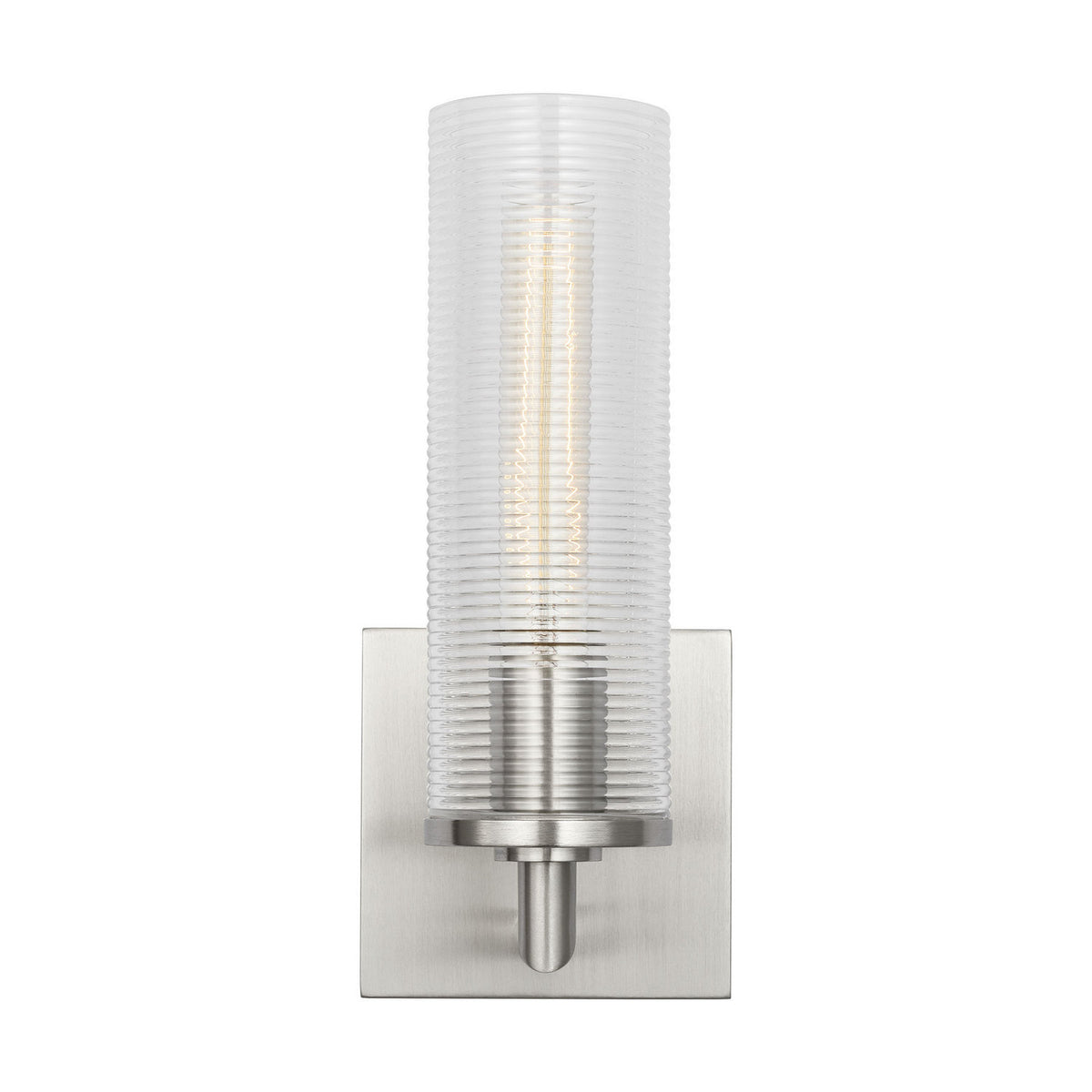 Visual Comfort Studio - DJW1101BS - One Light Wall Sconce - Sarita - Brushed Nickel