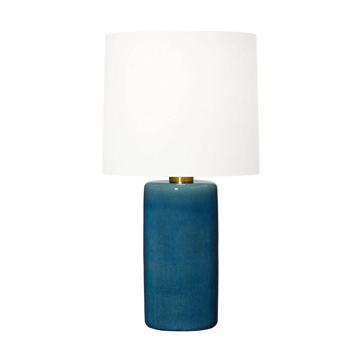 Visual Comfort Studio - BT1101DOC1 - One Light Table Lamp - Shanghai - Deep Ocean Crackle
